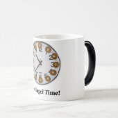 Mug Magique Il est temps de bagel ! (Devant droit)