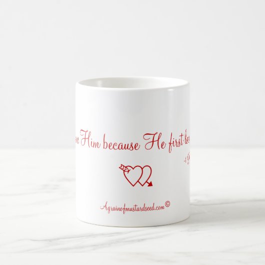 Mug Magique Il m'a d'abord aimé (Centre)