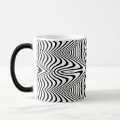 Mug Magique Illusion d'optique 13 Conception abstraite (Gauche)