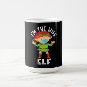 Mug Magique Im La Femme Elf Drôle cadeau de Noël