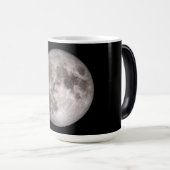 Mug Magique Image de la NASA pleine lune (Devant droit)
