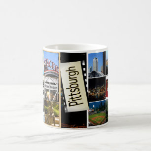 Mug Magique Image Magic Mug-Pittsburgh apparait lorsqu'il fait