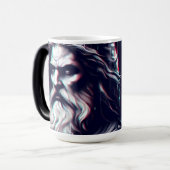 Mug Magique image of the gods zeus and odin together (Devant gauche)
