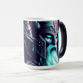Mug Magique image of the gods zeus and odin together (Devant droit)