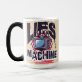 Mug Magique Image rétro Cool de nom personnalisé Télévision gr (Gauche)