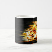 Mug Magique Imaginaire de motocyclette de feu (Centre)