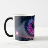 Mug Magique Imaginaire rose Joli Parties scintillant Oeil Clos (Gauche)
