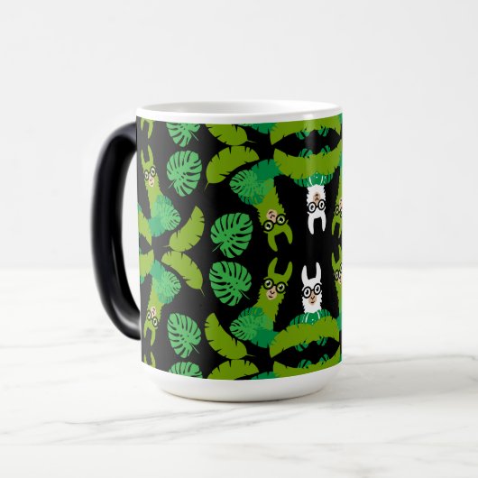 Mug Magique Impression à thème Llama (Devant gauche)