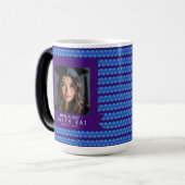Mug Magique Impression Chevron Classique de la Promotion (Devant gauche)