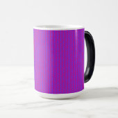 Mug Magique Impression chevron gras Diplômé universitaire (Devant droit)