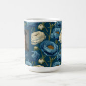 Mug Magique Impression classique de renoncule pour la remise d (Centre)