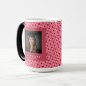Mug Magique Impression hexagonale unique Enseignant certifié (Devant gauche)