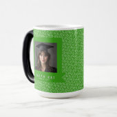 Mug Magique Impression nid d'abeille gras diplôme universitair (Devant gauche)