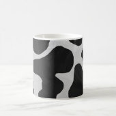 Mug Magique Impression noire et blanche de vache (Centre)