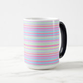 Mug Magique Impression rayée unique diplômée de la petite-fill (Devant droit)