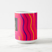 Mug Magique Impression rayure gras Classe de finissants de (Centre)