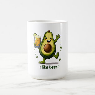 Mug Magique imprimé amusant avec un personnage avocat caricatu