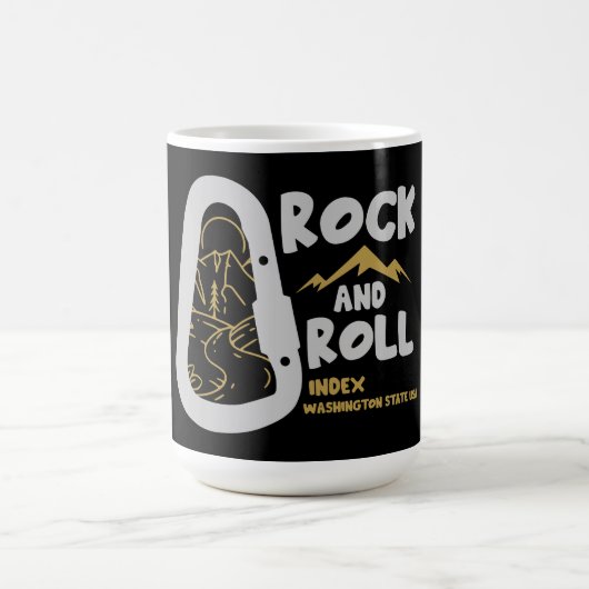 Mug Magique Index Washington State Alpinisme USA (Centre)