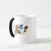Mug Magique Infini de papillons monarques (Devant gauche)