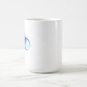 Mug Magique Infinity with purple feather (Centre)