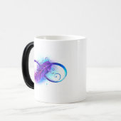 Mug Magique Infinity with Purple Feather (Devant gauche)
