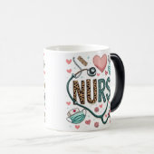 Mug Magique Infirmière (Devant droit)