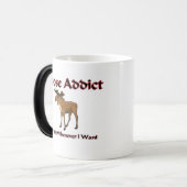 Mug Magique Intoxiqué d'orignaux (Devant gauche)