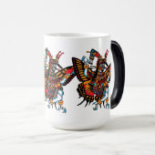 Mug Magique Itzpapalotl - Papillon d'Obsidienne Déesse des Éto (Devant droit)