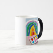 Mug Magique J'adore le cours d'art (Devant droit)
