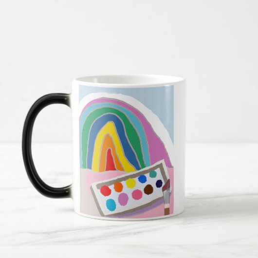 Mug Magique J'adore le cours d'art (Gauche)