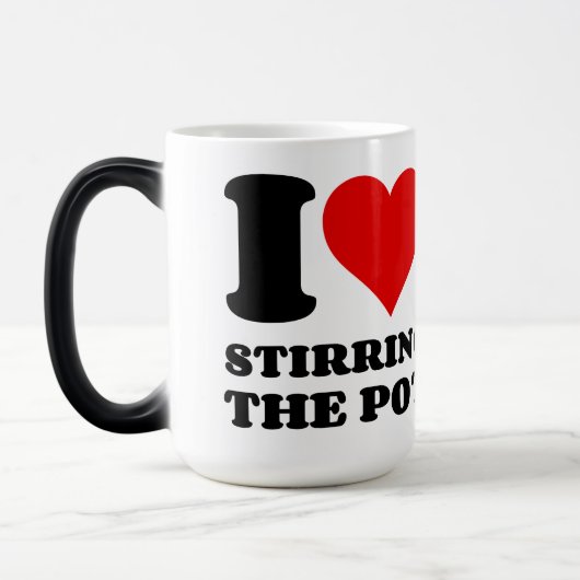 MUG MAGIQUE J'ADORE STIROTER LE POT (Gauche)
