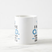 Mug Magique J'ai le désordre obsédant d'aviron d'ORD - rameurs (Centre)
