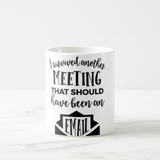 Mug Magique J'ai survécu... (Centre)