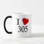 Mug Magique J'aime 305 Miami (Gauche)