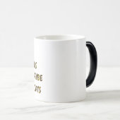 Mug Magique J'aime chat qui regarde le baseball (Devant droit)