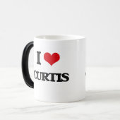 Mug Magique J'aime Curtis (Devant gauche)
