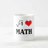 Mug Magique J'aime des maths (Centre)