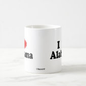 Mug Magique J'aime l'Alabama (Centre)