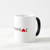 Mug Magique J'aime l'Australie (Devant droit)