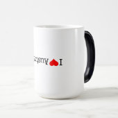 Mug Magique J'aime l'Australie (Devant droit)