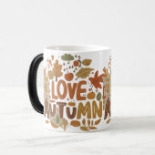 Mug Magique J'aime l'automne (Devant gauche)