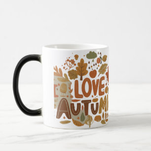 Mug Magique J'aime l'automne