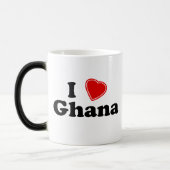 Mug Magique J'aime le Ghana (Gauche)