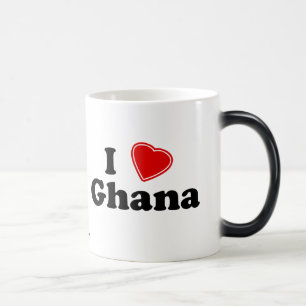 Mug Magique J'aime le Ghana