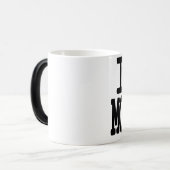 Mug Magique J'aime le MONACO (Devant gauche)