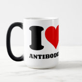 MUG MAGIQUE J'AIME LES ANTICORPS (Gauche)