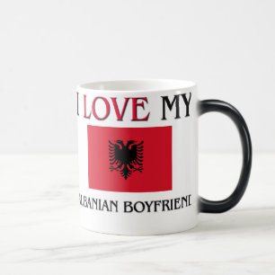 Mug Magique J'aime mon ami albanais