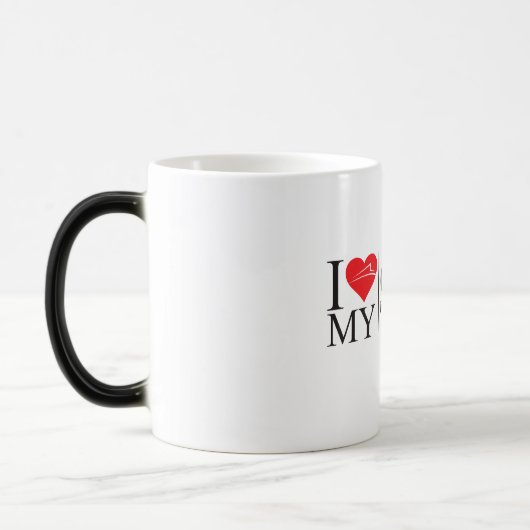 Mug Magique J'aime mon église (Gauche)