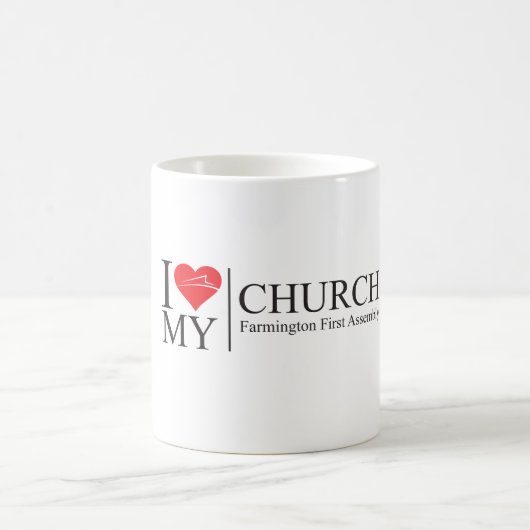 Mug Magique J'aime mon église (Centre)