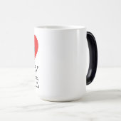 MUG MAGIQUE J'AIME MON OCCIDENT (Devant droit)